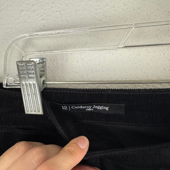 NWT Talbots Black Corduroy Skinny Pants - Picture 3 of 5